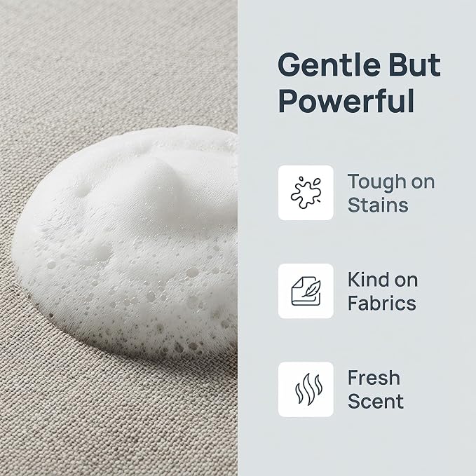 Multi-Surface Mattress Foam Cleaner, Mattress Stain Remover, Powerful Bed Stain Remover Spray for Fabric, Couch, Rug, Carpet, Upholstery (1)
