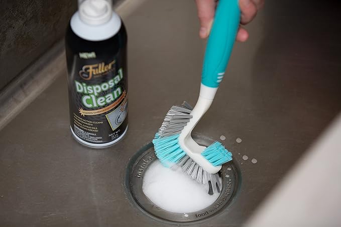 Fuller Brush Garbage Disposal Cleaner– 12 oz Bottle – Foaming Citrus Degreaser for Kitchen Sink Odor Removal and Drain Cleaning – Citrus Scent (Pack of 1)