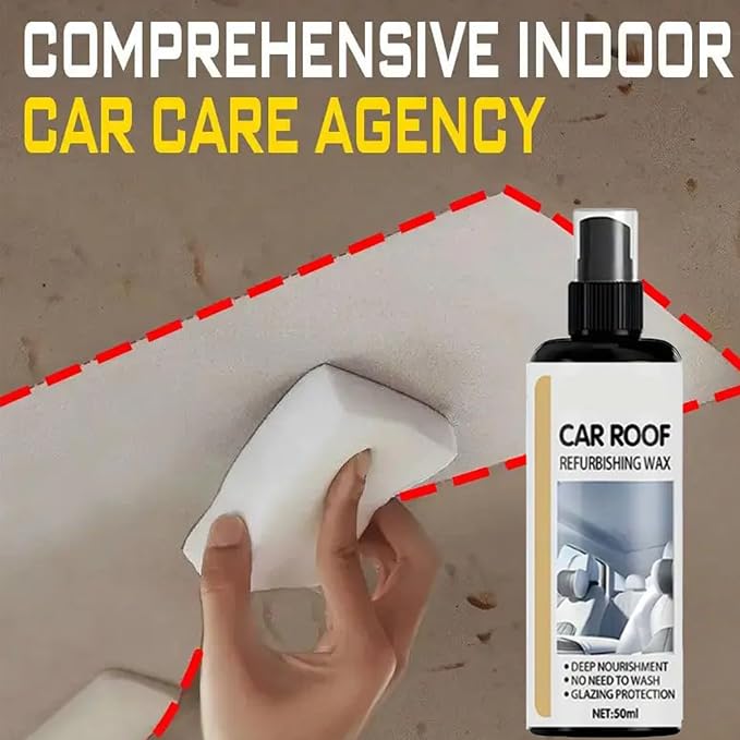 Automotive Trim Restorer Polishing High Gloss Restore Solution Towel | Auto Trim Restorer Refurbish Mist for Taxi, Truck, Motorhome, Minivan, Dashboard, Center Console, Door Handles, Roof
