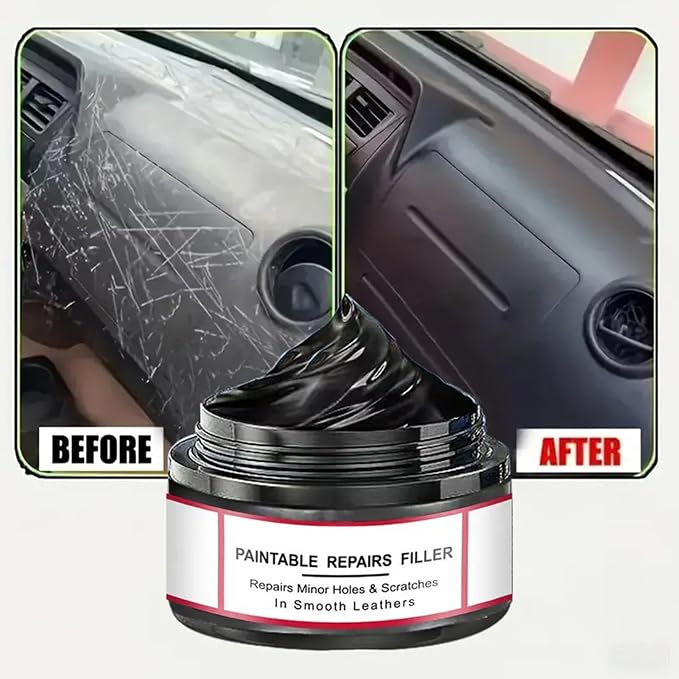 Car Scratch Repair Paste - 50g Car Scratch Removal Wax | Automotive Scraatch Remover Cream, Paint Scraatch Repair Compound For Interior Leather Dashboard Boat Truck Convertible Garage Home Underseat