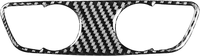 Real Carbon Fiber Trim for Audi Accessories | for B9 A4 S4 A5 S5 2020-2025 / RS5 2021-2025 Rear Reading Light Frame Panel Interior Thick Overlay Decal
