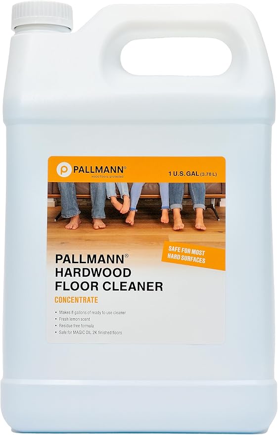 Pallmann Hardwood Floor Cleaner Concentrate - 1 Gallon - Residue Free