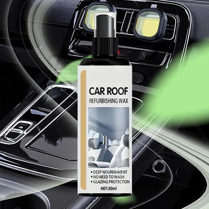 Automotive Trim Restorer Polishing High Gloss Restore Solution Towel | Auto Trim Restorer Refurbish Mist for Taxi, Truck, Motorhome, Minivan, Dashboard, Center Console, Door Handles, Roof