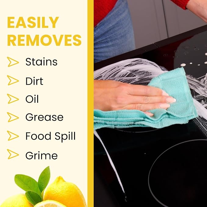 Shadazzle Natural All Purpose Cleaner and Polish, 2 Pack Lemon Scent | Clean & Polish Surfaces, 100% Natural Ingredients, Cleaning Paste, Easy to Rinse, Works on Metals, Ceramics, Marble and More