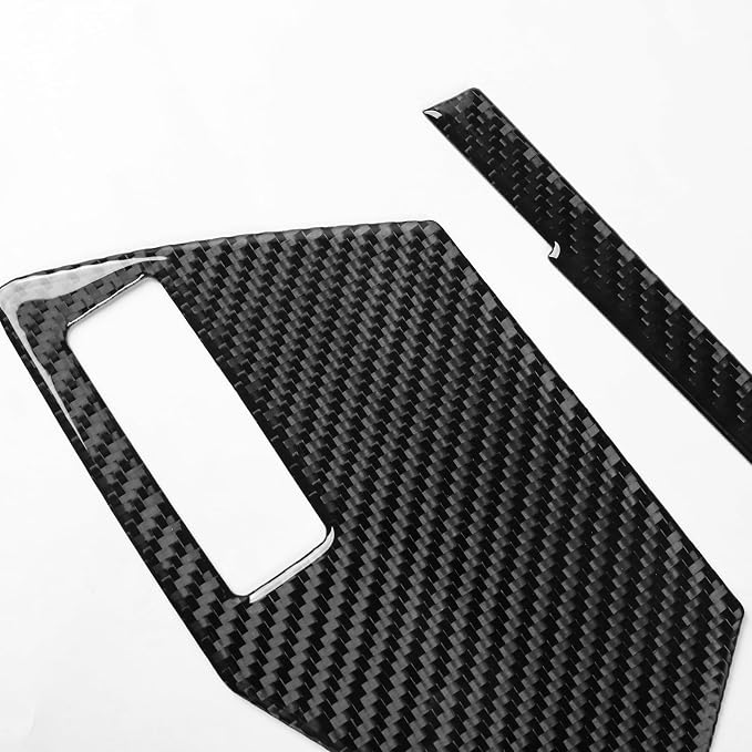 Carbon Fiber Decorations Stickers Fit for Audi A3 8Y S3 RS3 2021-2025 | for Sportback 2021-2025 | Decorations Driver Side Dashboard Trim | Accessories | Anti-scratch | Self-adhesive