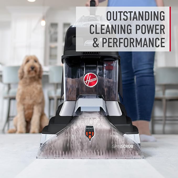 Hoover Pet Carpet Cleaner Solution, 128 Oz., Tropical Breeze Scent | Deep Cleaning Carpet Shampoo Solution, Eliminates Urine Stains and Odors, Pair with Hoover Carpet Cleaner Machine