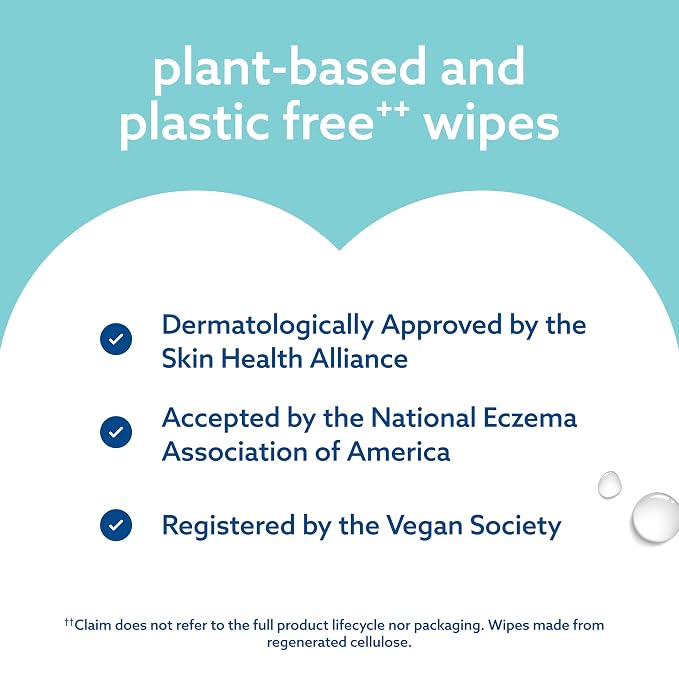 WaterWipes Sensitive+ On The Go Wipes, 3-In-1 Cleans, Cares, Protects, 99.9% Water, Unscented & Hypoallergenic Wet Wipes, 28 Count (Pack of 2)