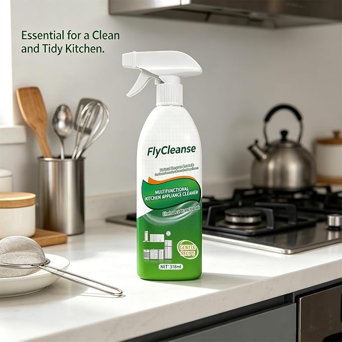 Heavy Duty Oil Stain Remover, Multi-Purpose Kitchen Cleaner For Cooktop, Grease, Stove, Oven, Vent Hood, Grease Remover For Appliances (2PCS, 318ml)