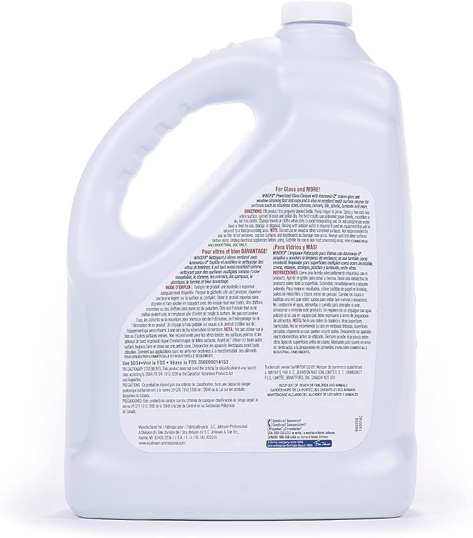 Windex Unscented Glass 1 gallon