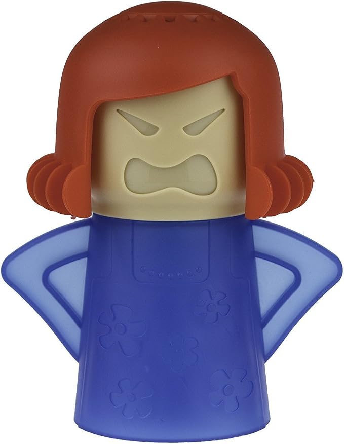 Angry Mama Microwave Oven Cleaner by BulbHead - Just Add Vinegar and Water