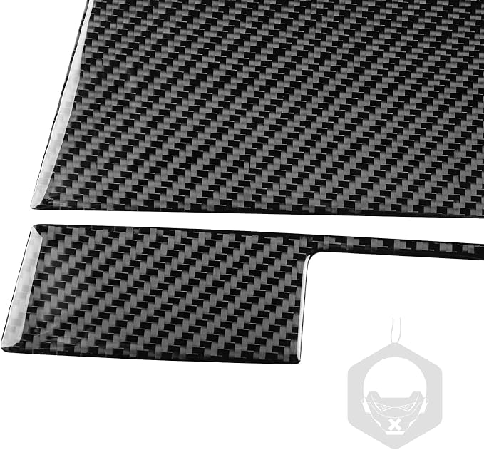 Co-Pilot Dash Trim for Toyota Corolla 2009-2013 Accessories Black | Soft Carbon Fiber | Upgrades for Car | Only for Left-Hand Drive | Anti-Scratch | Sporty Style