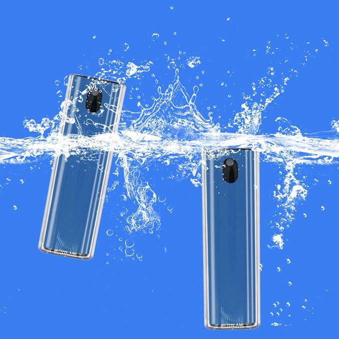 4PCS Screen Cleaner Touchscreen Mist Spray, Portable Reusable Fingerprint-Proof Spray Bottle for Phone/Laptop/Tablet/Monitor/Car Screen