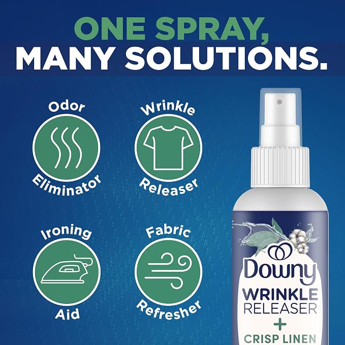Downy Wrinkle Release Spray Bundle w/Bonus 3oz Bounce Spray Sample - 2 Pack