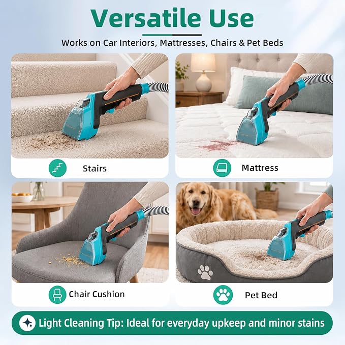 Carpet Cleaner Set Compatible with Shark Deep Clean Pet + OXY Multiplier | Two-bottle System; 68oz Total; Deep Clean Formula + OXY Booster Work Together for Pet Stains, Odors, Rugs & Upholstery
