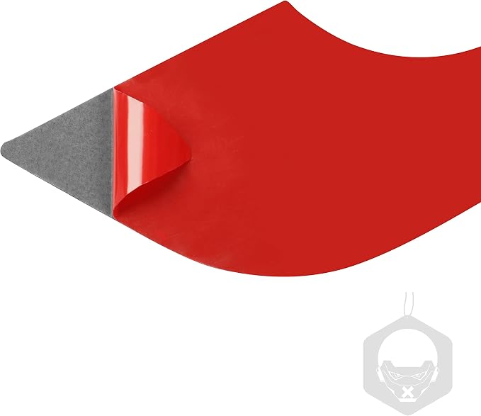 Trim Central Armrest Fit for Dodge Charger/Chrysler 300 2011-2023 | Real Carbon Fiber | Trim Central Armrest Side Trim Decals | Thick Overlay | Anti-scratch | Red