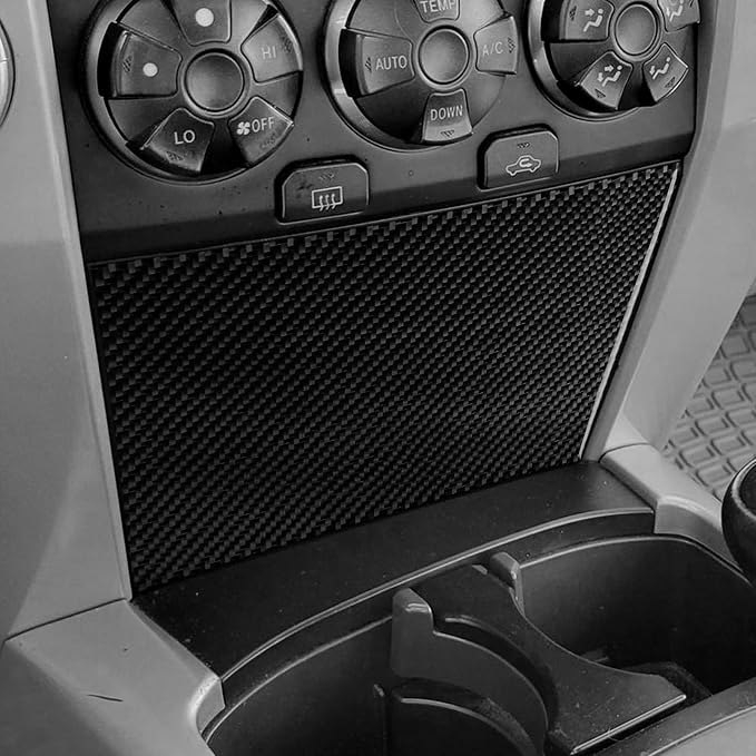 Center Control Storage Box Trim Fit for Toyota 4Runner 2003-2009 | for 4 Runner(N210)2003-2009 SR5/Sport|Real Carbon Fiber|Car Decor Decals|Thick Overlay|Anti-scratch