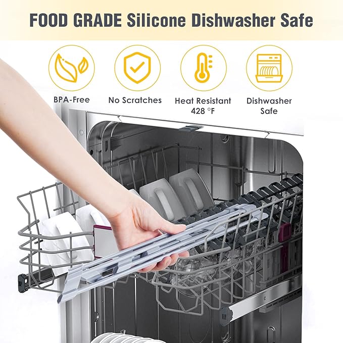Tomorotec Triangle Roll-Up Dish Drying Rack - Small Foldable Silicone Coated for Sink Corner, Stainless Steel Over Sink Organizer, Drainer Caddy for Multipurpose Kitchen Storage (Gray)