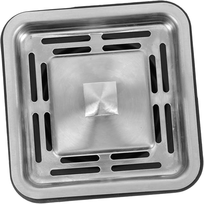 Square Garbage Disposal Stopper for Kitchen Sink Easy to Install Prevents Clogs Essential for Food and Cleaner Kitchen