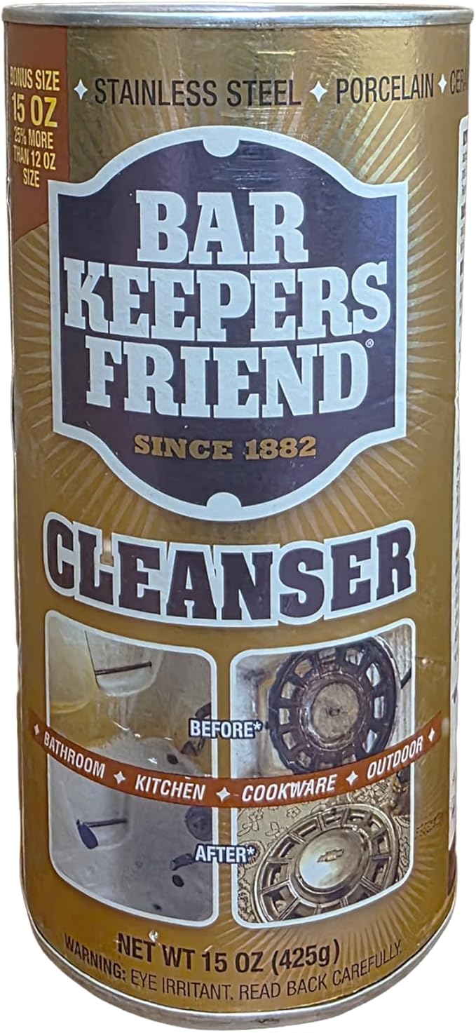 Bar Keepers Friend® Cleanser & Polish: 15 OZ