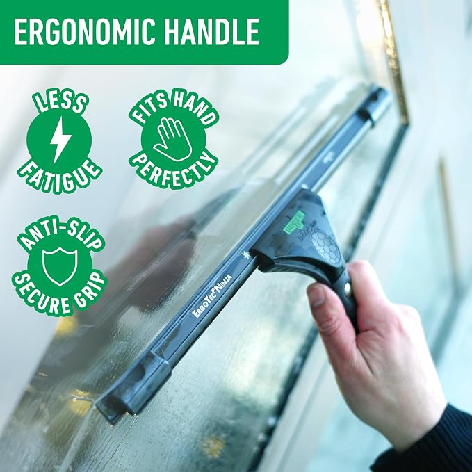 UNGER Black 18" Window Squeegee