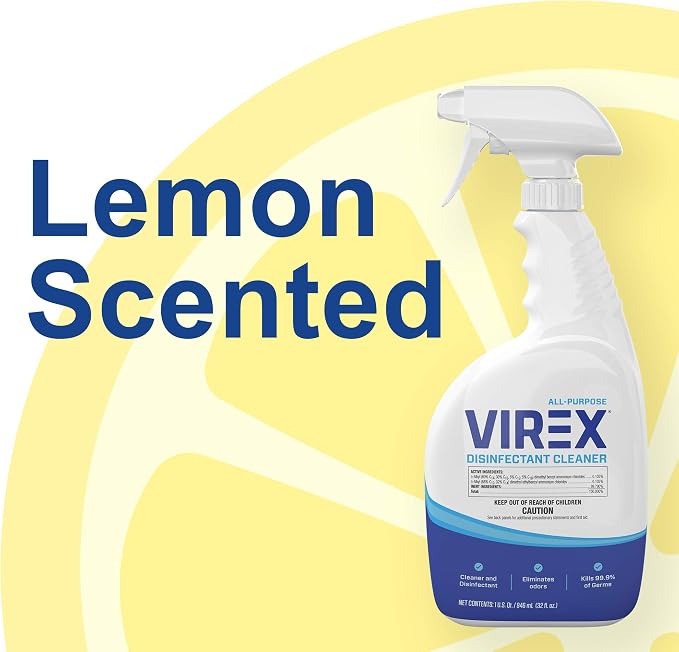 VIREX Diversey All Purpose Disinfectant Cleaner, Spray, 32 oz