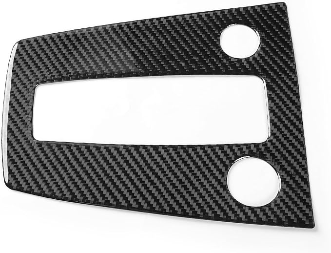 Carbon Fiber Gear Shift Stickers Fit for Audi A3 8Y S3 RS3 2021-2025 | for Sportback 2021-2025 | Trim Gear Shift Panel Cover Center Console | Self-adhesive