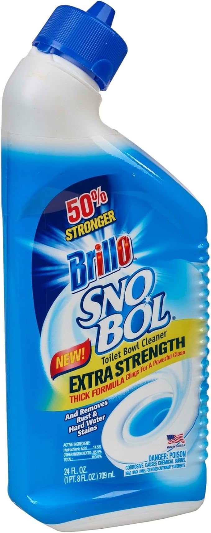 Brillo SnoBol Extra Strength Toilet Bowl Cleaner 24 Fl Oz (Pack of 1)