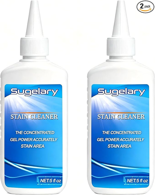 Sugelary Mold Stain Cleaner, 10 Fl oz All-Purpose Gel for Front Loader Seal, Household Cleaner Gel for Bathroom Grout, Sink, Shower, Caulk, Washing Machine Cleaning Solution