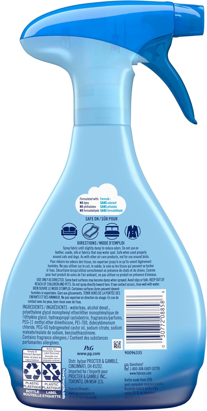 Febreze FABRIC Refresher, Extra Strength, 1 Count, 16.9 oz