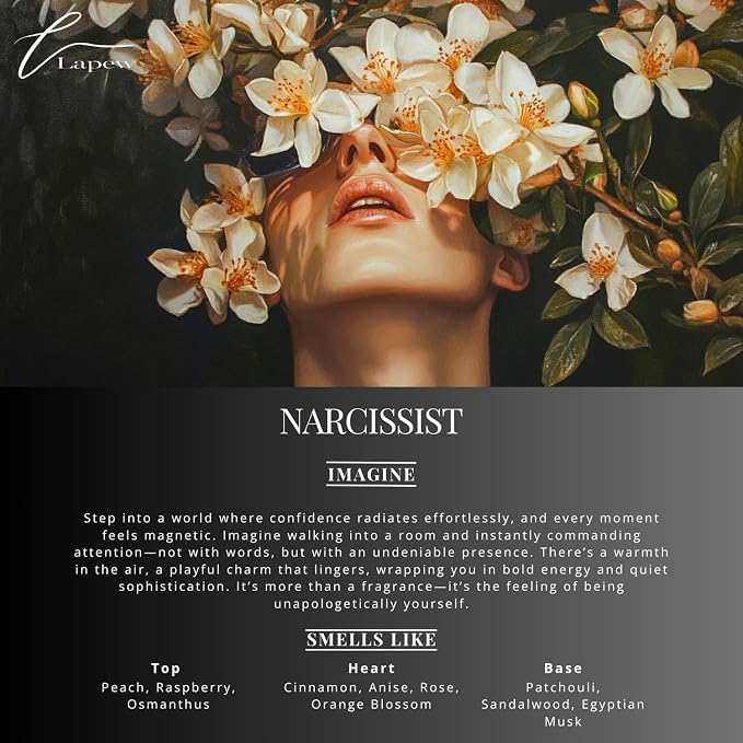 Lapew Room & Linen Spray | Fragrance Mist for Home, Car & Office | Fabric & Air Freshener | Neutralizing Mist | Made in USA | Narcissist