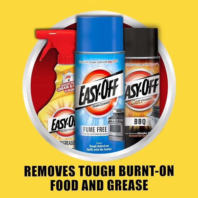 Easy Off Oven Cleaner 14.5oz Aerosol Can (Pack of 3)