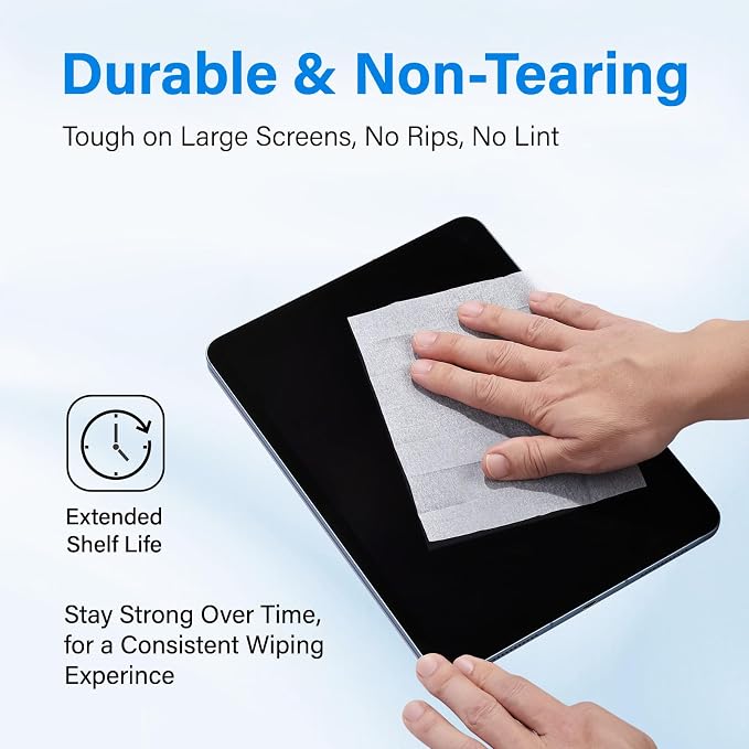 240 Count Lens Wipes for Eyeglasses, Eye Glasses Cleaner Wipes for Phone | Streak-Free & Scratch-Free Pre-moistened Lens Cleaning Wipes, Individually Wrapped Glasses Wipes for Sunglass & Touchscreens.