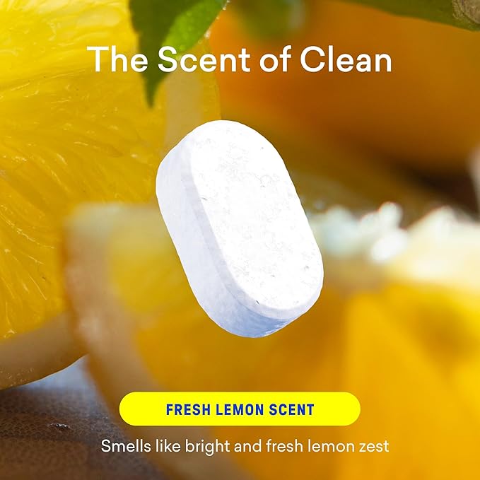 BLUELAND Multi-surface Cleaner, 4-Pack Refill, Fresh Lemon Scent, All-Purpose, Eco-Friendly Cleaning Supplies, 4 x 24 Fl oz