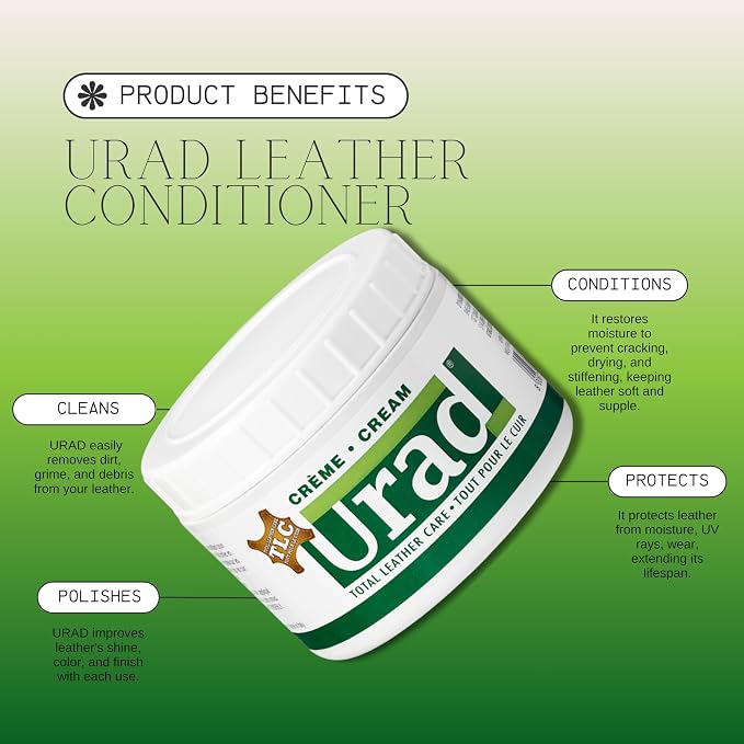 Leather Conditioner 7oz Neutral – Premium Care for Leather Furniture, Shoes, Car Seats, and More!
