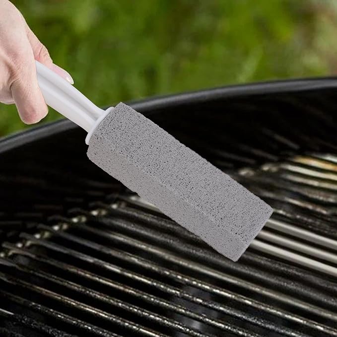 Cleaning Pumice Stone for Stove Grates - 2 Pack to Remove Water Rings and Stains