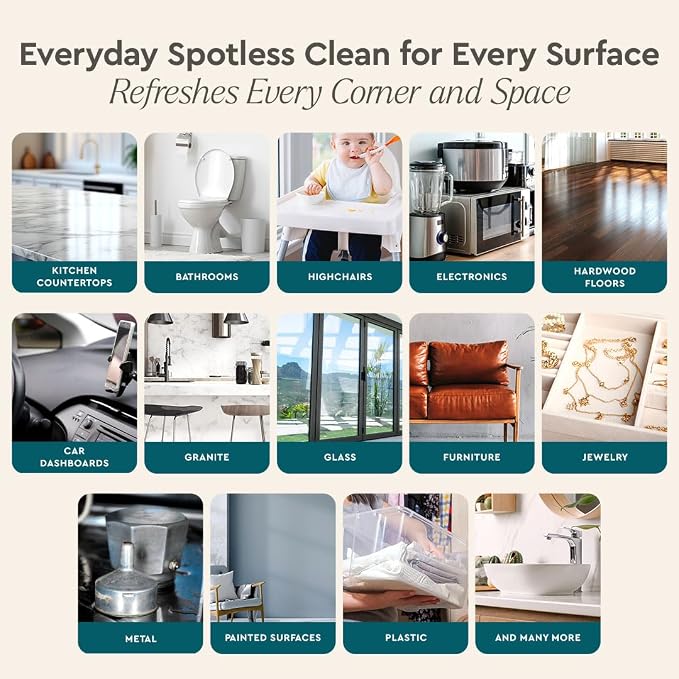 Puracy All Purpose Cleaner Clean Can – Plant-Powered Multi-Surface Cleaner - Surface Cleaner Solution As Seen on TikTok (Green Tea + Lime, 14.4 fl oz, 3 Pack)