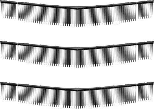 VEVOR 3 Packs Lawn Sweeper Brush Replacement, Compatible with VEVOR 30 in Lawn & Leaf Collector Sweepers, Yard Sweeper Brush Paddle with Durable V-Shaped Bristles for Easy Grass Leaf Cleanup | Compatible with Our 30 in Lawn & Leaf Collector Sweepers, D...