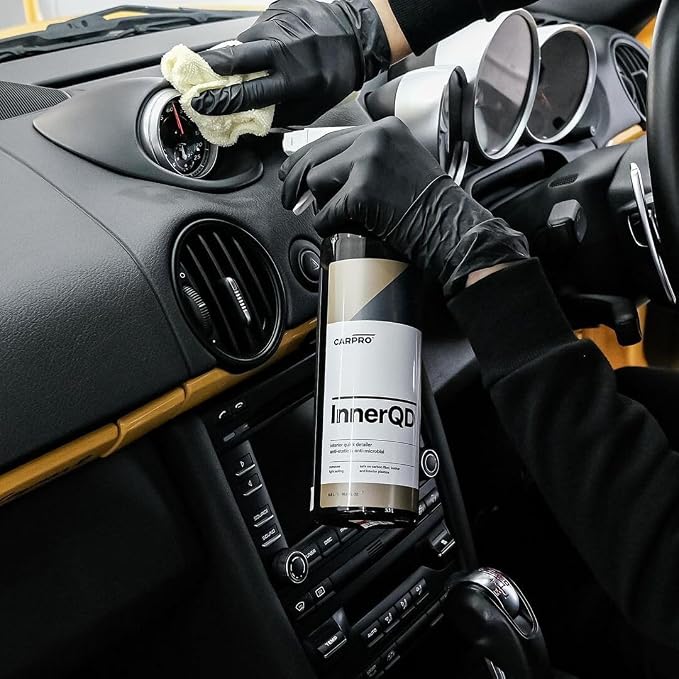 CARPRO InnerQD Car Interior Quick Detailer, Antistatic, Clean Fingerprints, Dust and Inhibit Electrostatic Adhesion of Dust - 1 Liter (34 fl oz)