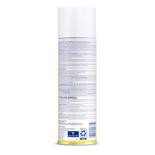 Lysol Professional Foam Cleaner for Multiple Surfaces, 24 Ounce
