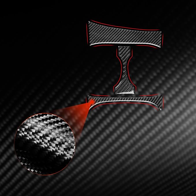 Cup Holder Stickers Fit for Toyota 4Runner(N210) 2003-2009 | for SR5/Sport Edition/Limited | Real Carbon Fiber | Accessories | Center Console Cup Holder Side Trim | Thick Overlay