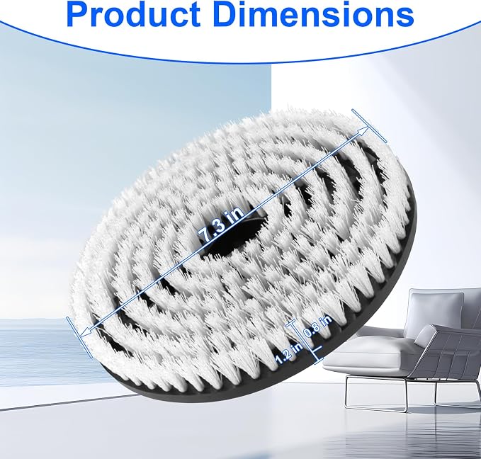 2 Pack Newly Upgraded Steamer Pads Replacement for S8201 S8001 S7001 S7201 S7005 Fit for Shark Steam and Scrub Mop, Steam & Scrub All-in-One Scrubbing Mop, Deeply Clean All Kinds of Ffloors