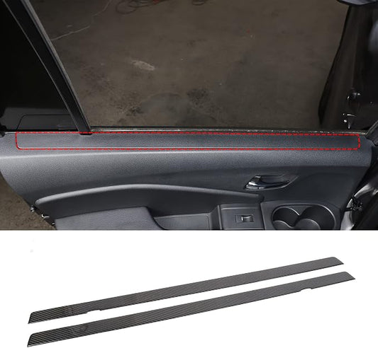 Car Inner Door Trim Strip for Honda Pilot 2016-2022, Car Front Rear Interior Door Panel Trim Cover Sticker, Door Armrest Panel Molding Decorative Strip (Rear Door Window Side Trim Stip)