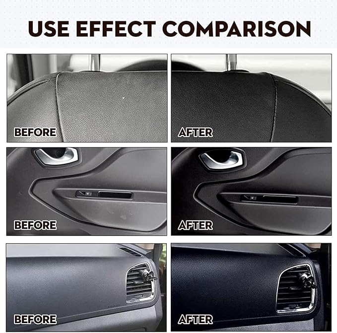 Cristal Coating para Plástico Del Carro, Crystal Coating for Car, Plastic Parts Crystal Coating, Crystal Coating for Car Plastic Parts (1Pc)