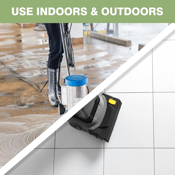 Tile & Grout Cleaner -for Deep Cleaning Concrete, Floors, Stains, Grease | Fast-Dissolving Powdered Solution for Deep Cleaning Tough Stains, Ideal for Residential & Commercial Use -14 OZ