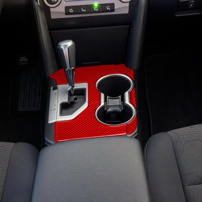 Real Carbon Fiber Trim for Toyota Camry Accessories | for 2012 2013 2014 Co-Pilot Dashboard Strip Interior Thick Overlay Sticker Decal Type-A
