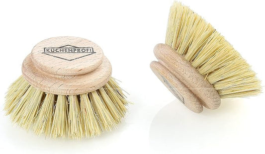 Küchenprofi 2-Pack Replacement Brush Refill for Classic Dish Washing Brush