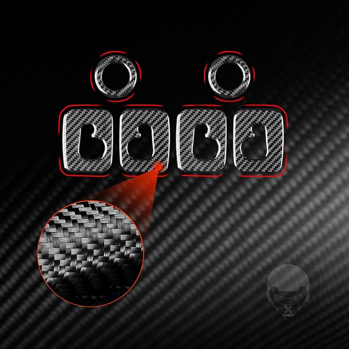 Real Carbon Fiber Trim for Audi 80A Q5 Accessories | for SQ5 2018-2025 Dash Rear Roof Hook Cover Sticker Interior Thick Overlay Decal