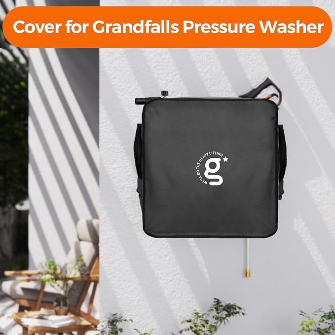 Giraffe Tools Pressure Washer Cover for Model Essential/Plus/Pro | UV Resistant, Waterproof and Anti-Fading Cover for Giraffe Tools Grandfalls Pressure Washer