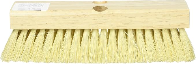 08755 Tampico Deck Scrub Brush with 1 Tapered and 1 Threaded Hole, 10-Inch (Pack of 12)