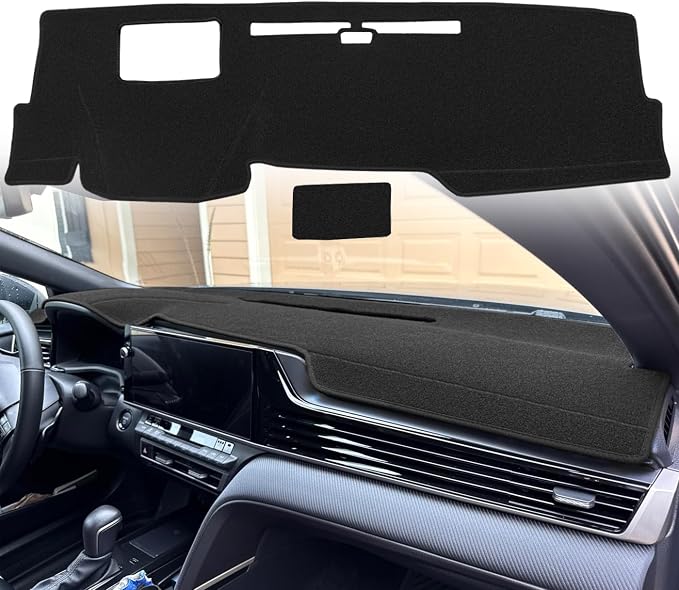 Yiz Dash Cover Mat Pad Fit for Toyota Camry J390 | with Head Up Display, Dashboard Cover Carpet